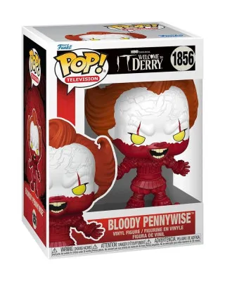 Bobble Figure Movies - IT Welcome to Derry POP! - Bloody Pennywise #1856 