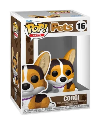 Bobble Figure Pets - Pets POP! - Corgi #16 