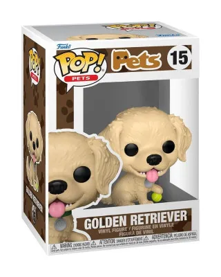 Bobble Figure Pets - Pets POP! - Golden Retriever #15 