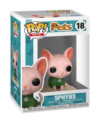 Bobble Figure Pets - Pets POP! - Sphynx Cat #18 