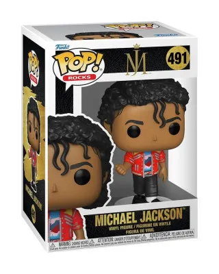 Bobble Figure Rocks - Michael Jackson POP! - Michael Jackson (Beat It) #491 