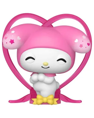 Bobble Figure Sanrio: Hello Kitty (50th Anniversary) & Kuromi (20Th Anniversary) POP! - My Melody (With Ribbon) #109 