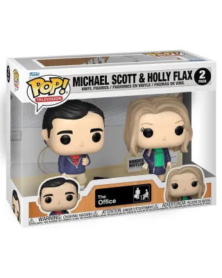 Bobble Figure Television - The Office POP! - Michael Scott & Holly Flax