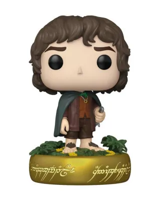 Bobble Figure Movies - The Lord of the Rings POP! - Frodo Baggins On Ring #1832 