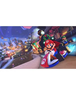 Konzola Nintendo Switch OLED (White Joy-Con) + Mario Kart 8 Deluxe Booster Course Pass + 12 Months Nintendo Online 