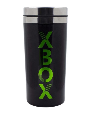 Putna čaša Paladone XBOX Logo - Metal Travel Mug 