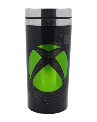 Putna čaša Paladone XBOX Logo - Metal Travel Mug 