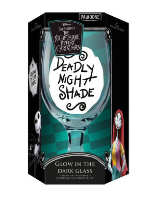 Čaša The Nightmare Before Christmas - Deadly Night Shade - Glow in the Dark Glass 