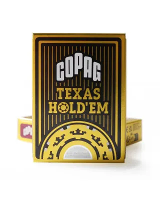 Karte Copag - Poker Gold - Jumbo - Black 