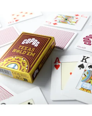 Karte Copag - Poker Gold - Jumbo - Red 