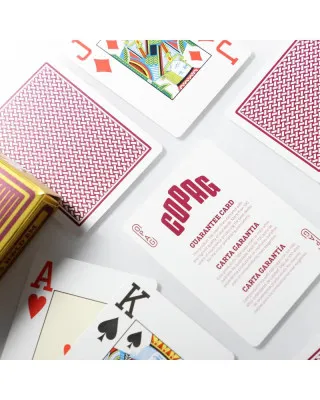 Karte Copag - Poker Gold - Jumbo - Red 