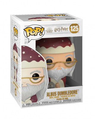 Bobble Figure Harry Potter POP! - Albus Dumbledore - Holiday 