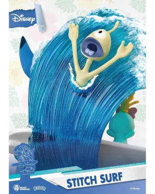 Diorama Lilo & Stitch - Stitch Surfing D-Stage PVC 