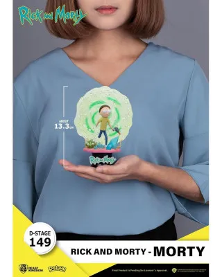 Diorama Rick And Morty - Morty - D-Stage PVC 