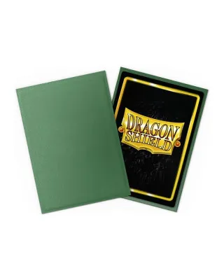 Dragon Shield 100 Standard Sleeves - Forest Green Green Matte 