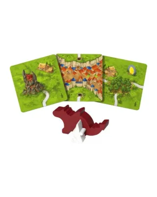 Društvena igra Carcassonne - Dragon & Fairy 