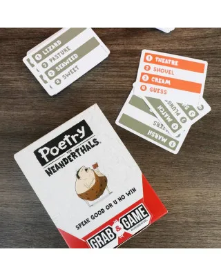 Društvena igra Grab And Game - Poetry For Neanderthals 