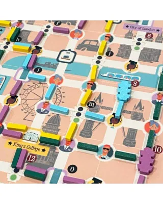 Društvena igra Karte Na Pregled - Njujork I London 