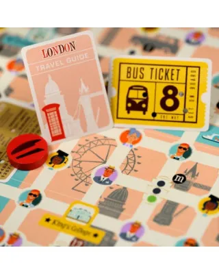 Društvena igra Karte Na Pregled - Njujork I London 