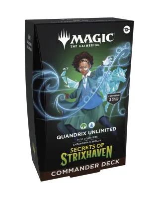 Društvena igra - Magic the Gathering - TCG Secrets of Strixhaven - Commander Deck - Quandrix Unlimited 