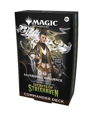 Društvena igra - Magic the Gathering - TCG Secrets of Strixhaven - Commander Deck - Silverquill Influence 