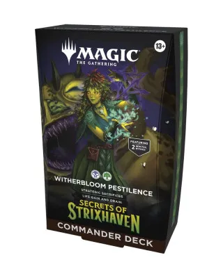 Društvena igra - Magic the Gathering - TCG Secrets of Strixhaven - Commander Deck - Witherbloom Pestilence 