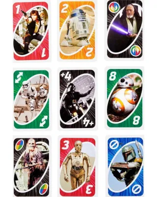 Društvena igra Mattel UNO - Star Wars - Card Game 