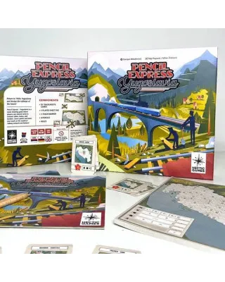 Društvena igra Pencil Express - Yugoslavia 