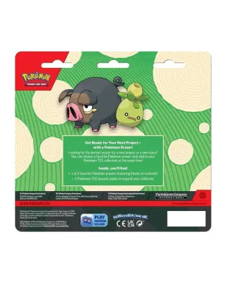 Društvena igra Pokemon - TCG - Back To School Eraser Blister 