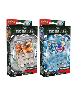 Društvena igra - Pokemon - TCG ex Battle Deck - Kangaskhan & Greninja 