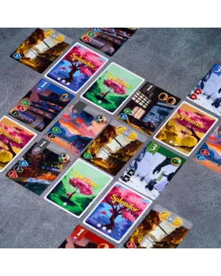 Društvena igra Splendor - Tamo Gde Sunce Nikada Ne Zalazi 