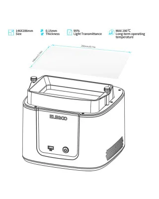 FEP Film Elegoo Mars 4/5 