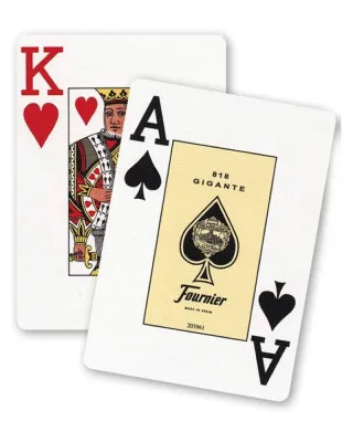 Karte Fournier - No818 Jumbo Index - Playing Cards 