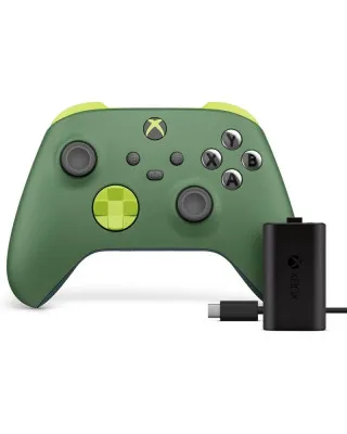 Gamepad Microsoft XBOX Wireless Controller - Remix + Battery Pack 