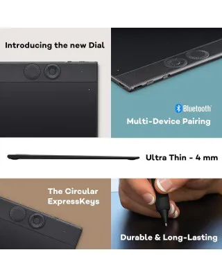 Grafička tabla Wacom Intuos Pro PTK470K0B - Pen Tablet Small 