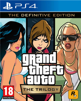 PS4 Grand Theft Auto Trilogy - GTA Trilogy Definitive Edition 