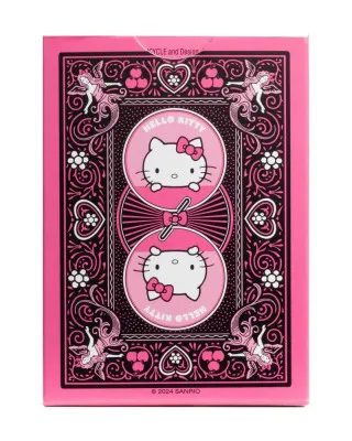 Karte Bicycle - Hello Kitty Black And Pink - Playing Cards 