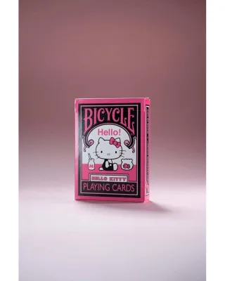 Karte Bicycle - Hello Kitty Black And Pink - Playing Cards 