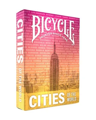 Karte Bicycle Ultimates - Big City Of The World - Playing Cards 