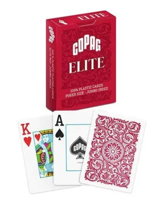 Karte Copag - Elite - Jumbo - Red 