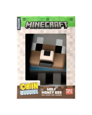 Kasica Paladone - Minecraft - Wolf Shaped Money Box 