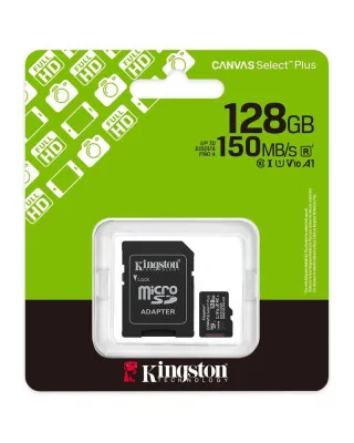 Kingston Memory Card Micro Canvas Select Plus G3 128GB 