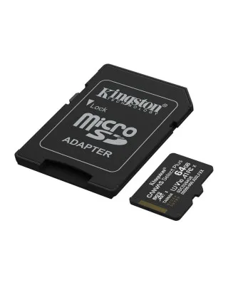 Kingston Memory Card Micro Canvas Select Plus G3 64GB 