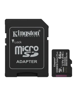 Kingston Memory Card Micro Canvas Select Plus G3 64GB 