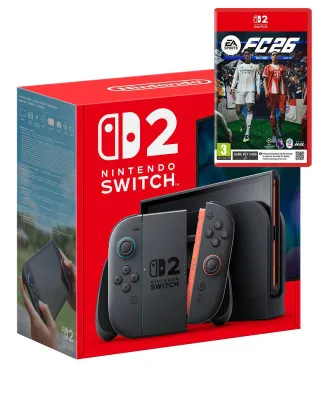Konzola Nintendo Switch 2 - Light Blue and Light Red Joy-Con + EA Sports FC 26 