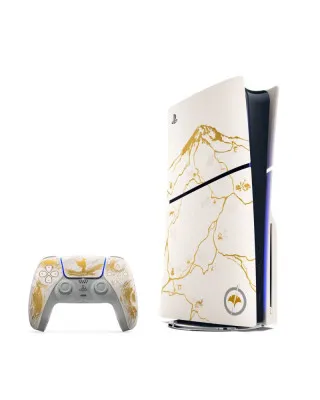 Konzola PlayStation 5 - 1TB Slim + PS5 Ghost of Yotei - Gold Limited Edition 
