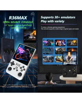 Konzola Retro R36 Max Console - White 