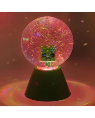 Lampa Snow Globe Paladone - Minecraft LED Glitter Ball 