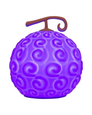 Lampa Paladone SquishyGlo - One Piece - GumGum Fruit Silicone Light 