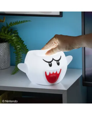 Lampa Paladone Super Mario - Boo Silicone Light 